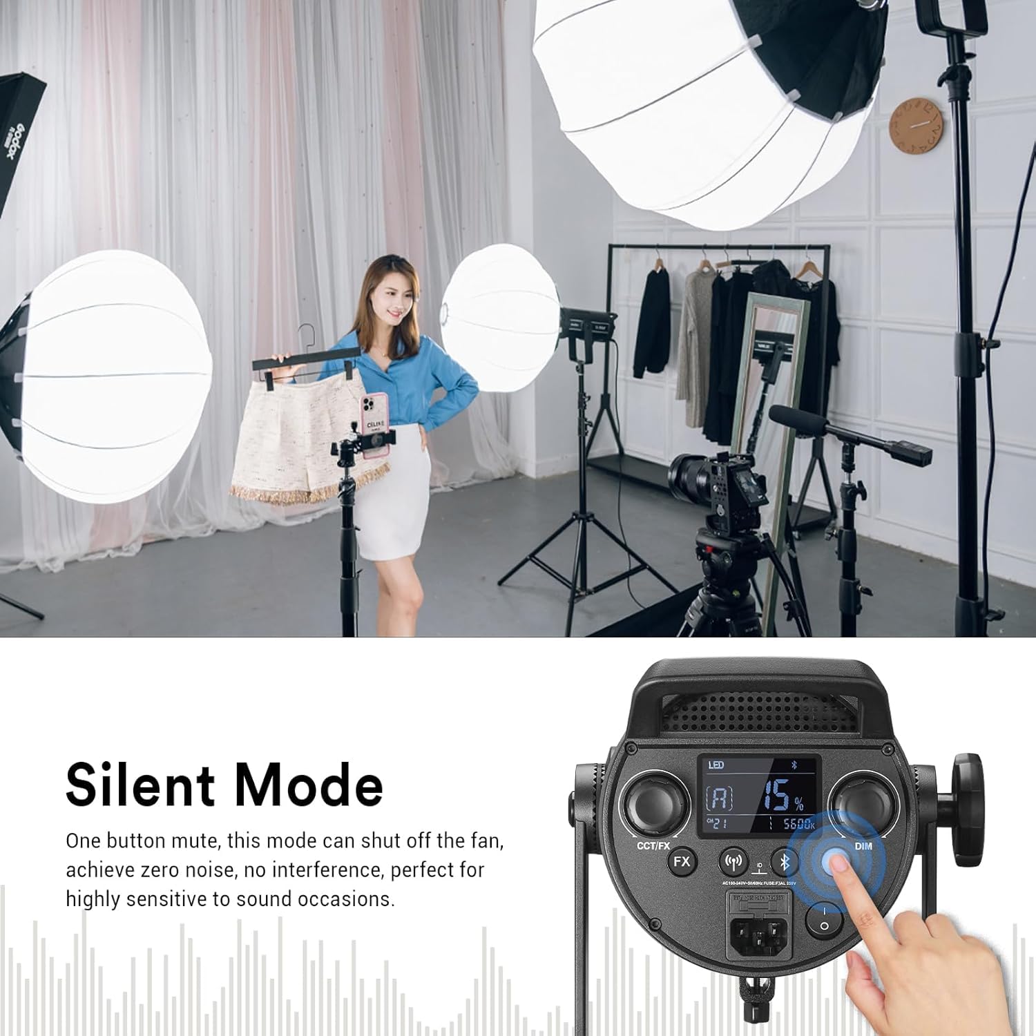 Amazon.com : Godox SL200III 215W Daylight LED Video Light – 95600
